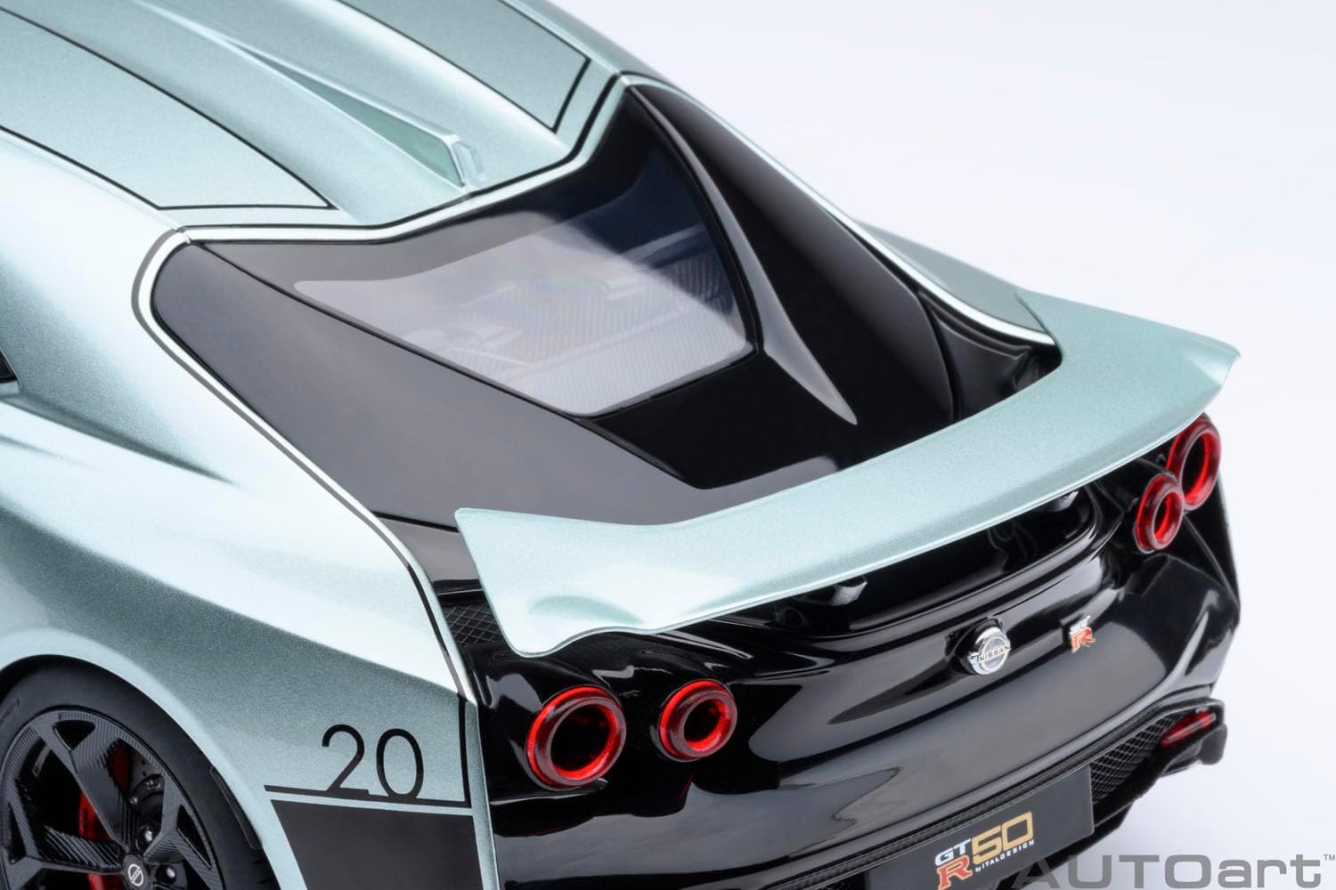 AUTOART-GT-R50 by Ital Design Green Metallic and Black