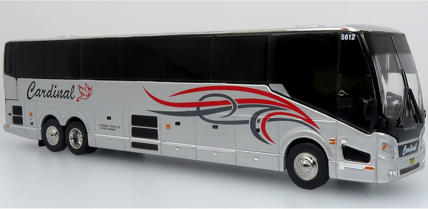Prevost H3-45 Coach Bus "Cardinal Transportation"