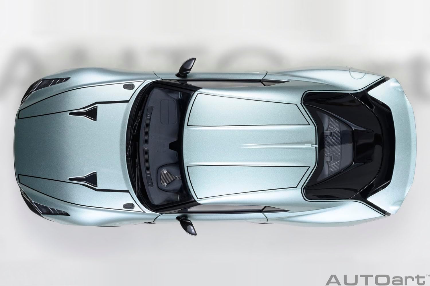 AUTOART-GT-R50 by Ital Design Green Metallic and Black