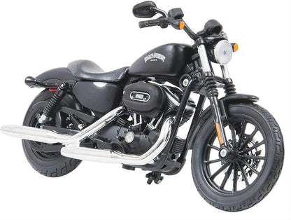 Maisto 1:12 2014 Harley-Davidson Sportster Iron 883 – Matte Black – 32326-maisto