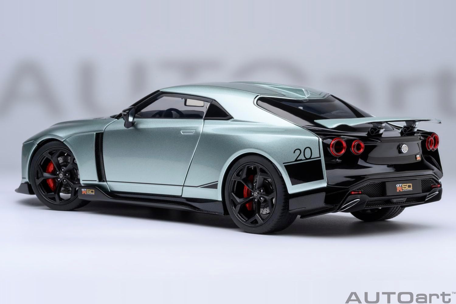AUTOART-GT-R50 by Ital Design Green Metallic and Black