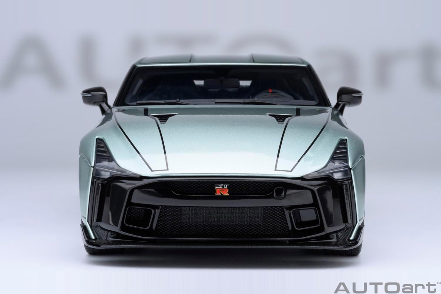 AUTOART-GT-R50 by Ital Design Green Metallic and Black