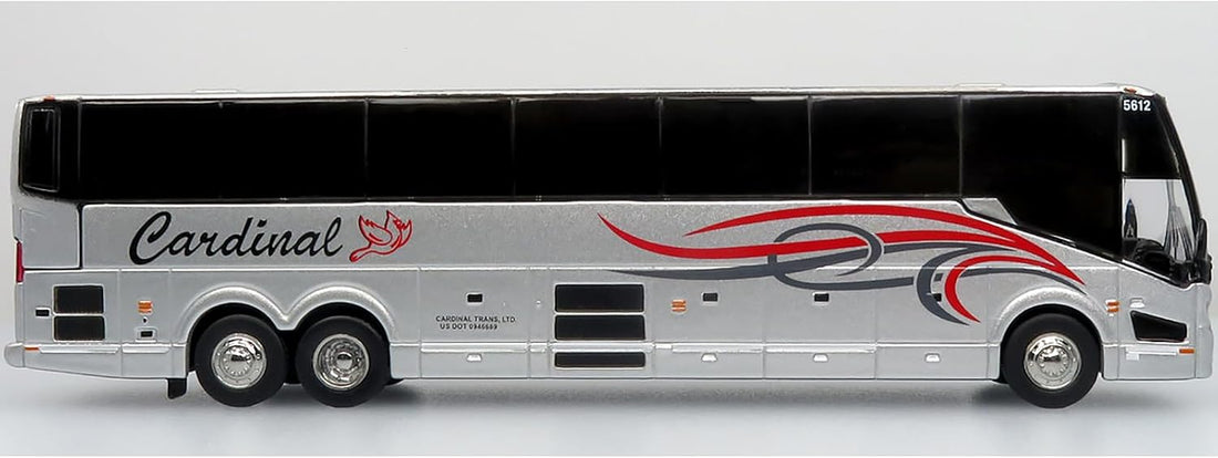 Prevost H3-45 Coach Bus "Cardinal Transportation"