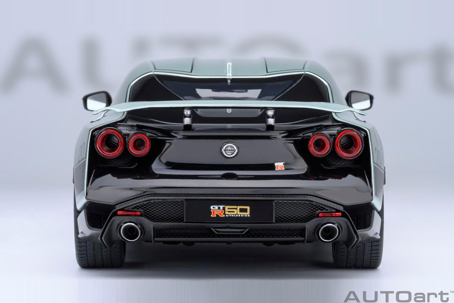 AUTOART-GT-R50 by Ital Design Green Metallic and Black