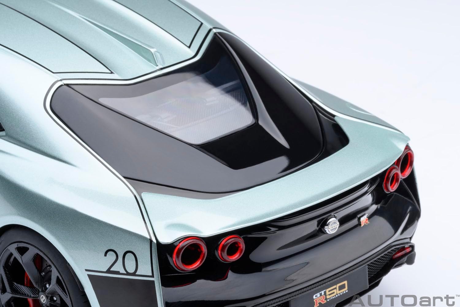 AUTOART-GT-R50 by Ital Design Green Metallic and Black