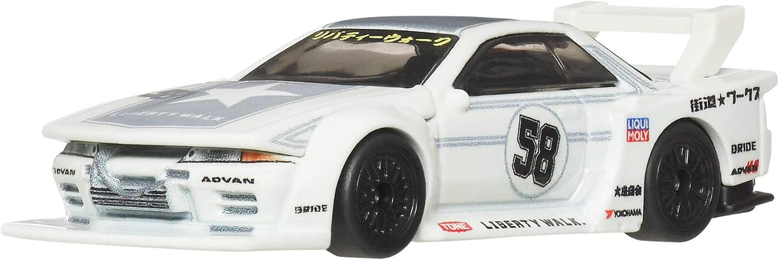 1/5 Hot Wheels 1:64 Car Culture 2026 U Aérostyles – LB-Kaido Works Nissan R32 Skyline GT-R – JKF05
