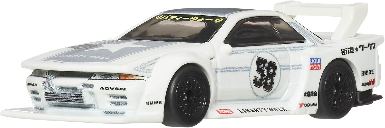 1/5 Hot Wheels 1:64 Car Culture 2026 U Aérostyles – LB-Kaido Works Nissan R32 Skyline GT-R – JKF05