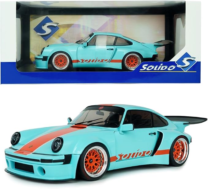 KS-R by Khyzyl Saleem Metallic Blue Racer 2026 – Solido 1:18 – S1810504