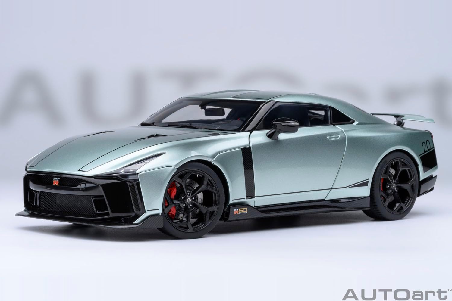 AUTOART-GT-R50 by Ital Design Green Metallic and Black