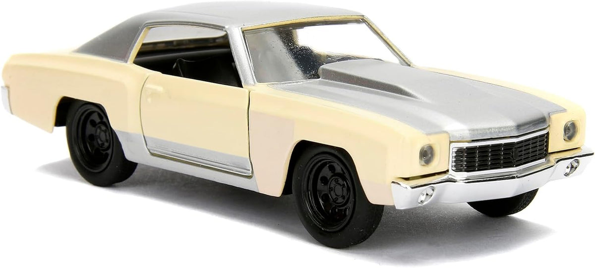 Jada 1:32 Chevrolet Monte Carlo 1971 de Sean – Jaune/Gris – Fast &amp; Furious: Tokyo Drift – JD99516