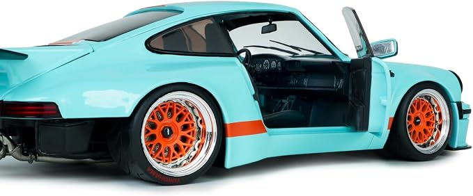 KS-R by Khyzyl Saleem Metallic Blue Racer 2026 – Solido 1:18 – S1810504
