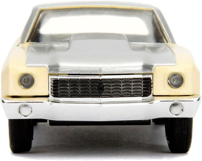 Jada 1:32 Chevrolet Monte Carlo 1971 de Sean – Jaune/Gris – Fast &amp; Furious: Tokyo Drift – JD99516