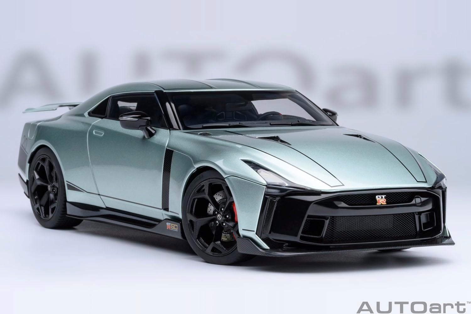 AUTOART-GT-R50 by Ital Design Green Metallic and Black