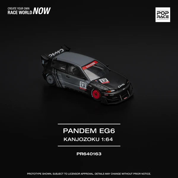 POPRACE-Honda Pandem Civic "KANJOZOKU" VOIR NOTE
