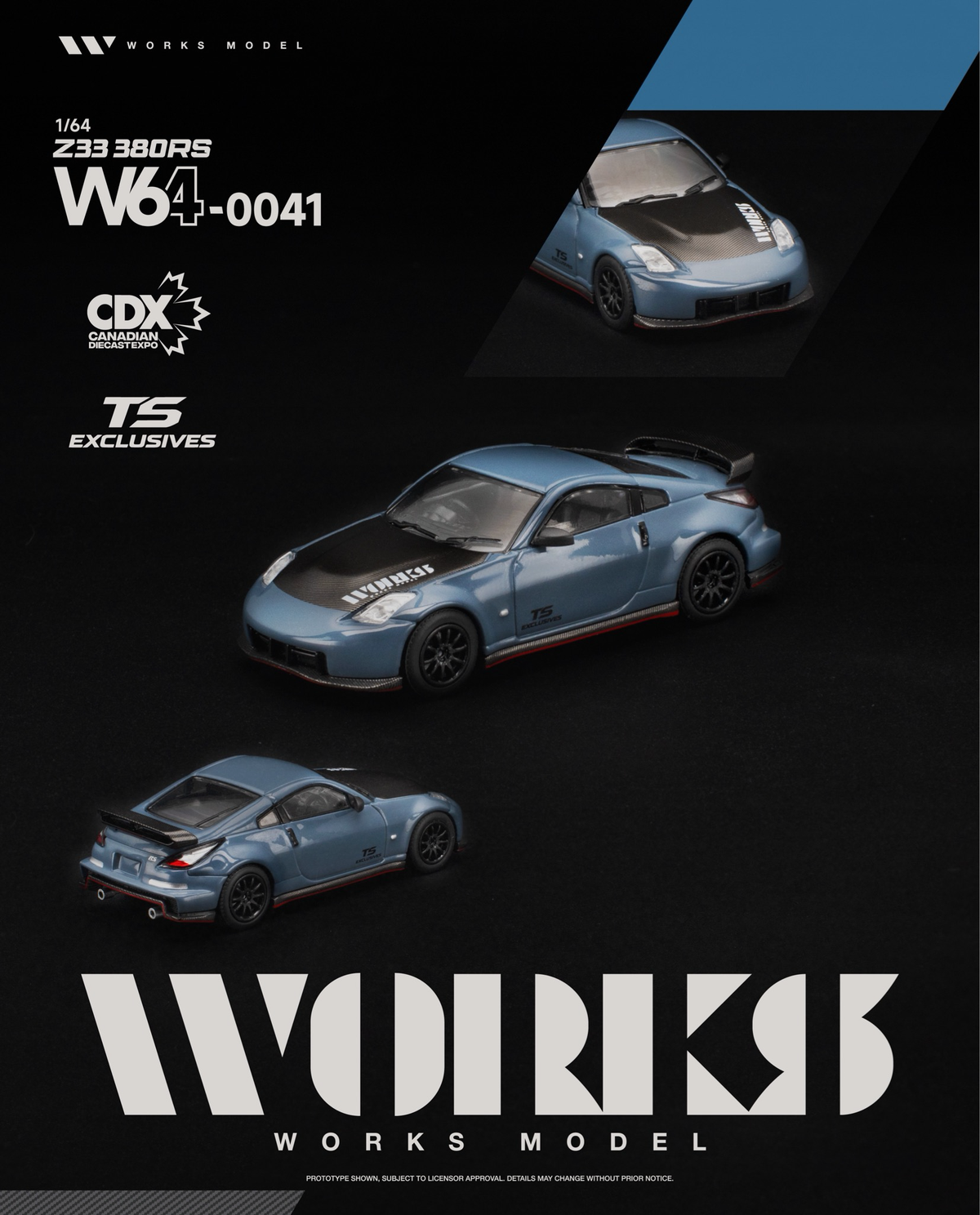WORKS 1:64 Nissan NISMO 380S – CDX Exclusive – W640041
