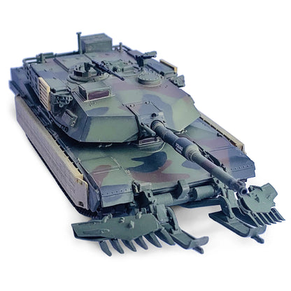M1A1 AIM TUSK (Tank Urban Survival Kit) with Mine Plow (Travel Mode) USA