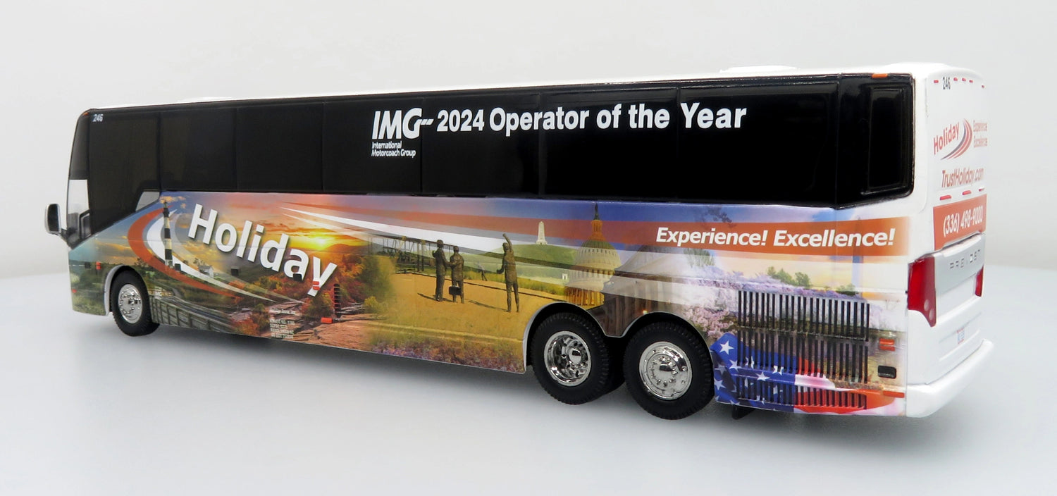 Prevost H3-45 Coach: Holiday Tours 2024 - IMG Co of the Year