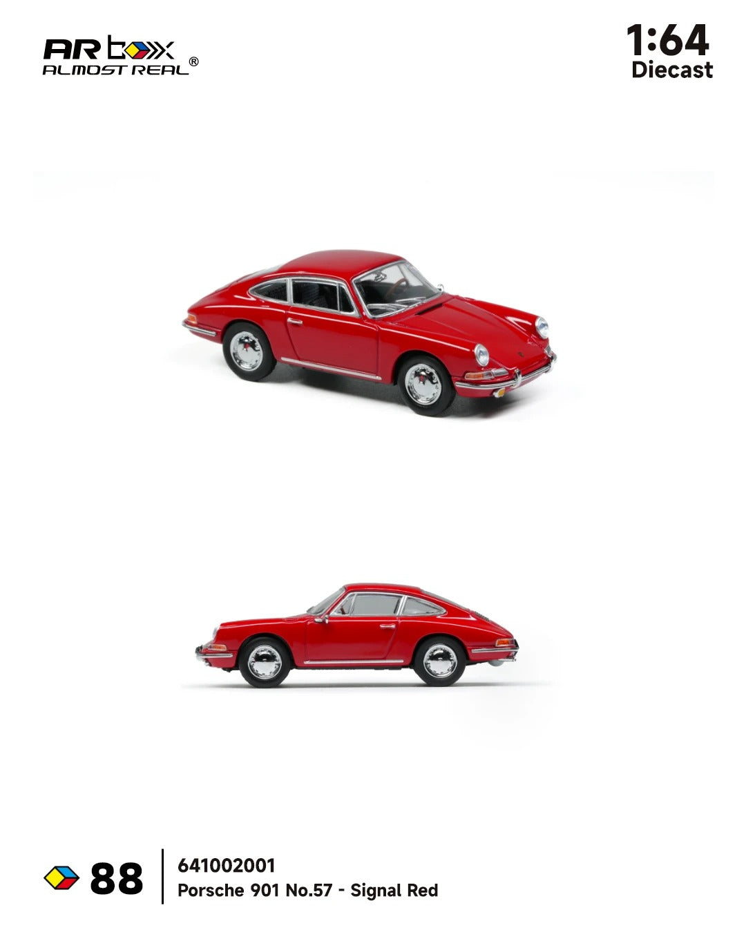 (PRE-ORDER 2027) Almost Real 1:64 Porsche 901 