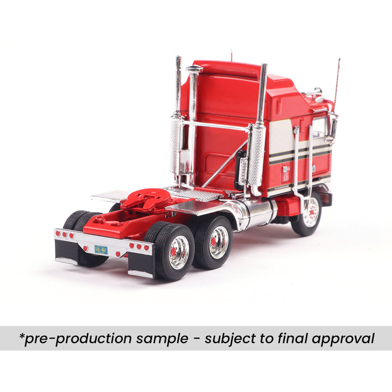 1976 Kenworth K100 Aerodyne - Red (1:64)