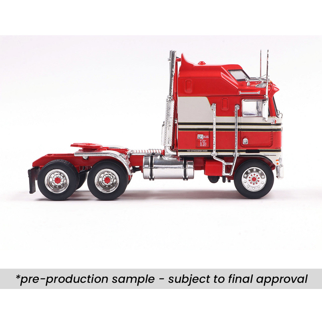 1976 Kenworth K100 Aerodyne - Red (1:64)