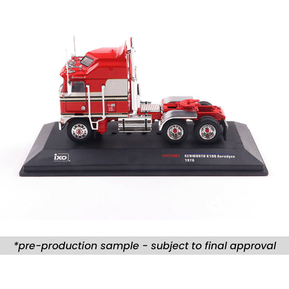 1976 Kenworth K100 Aerodyne - Red (1:64)