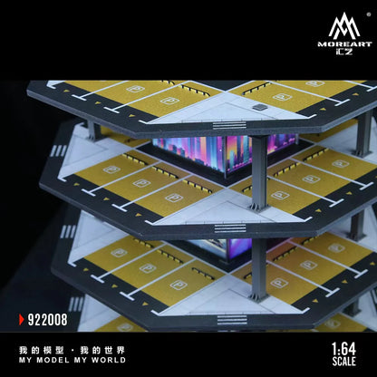 MoreArt 1/64-OCTAGONAL TOWER PARKING MODEL LOT 02 MO922008