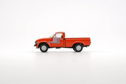 BM CREATIONS 1/64 - 1980 Toyota Hilux (RHD) - Orange - 64B0265