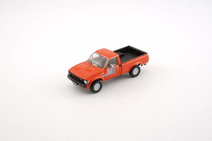 BM CREATIONS 1/64 - 1980 Toyota Hilux (RHD) - Orange - 64B0265