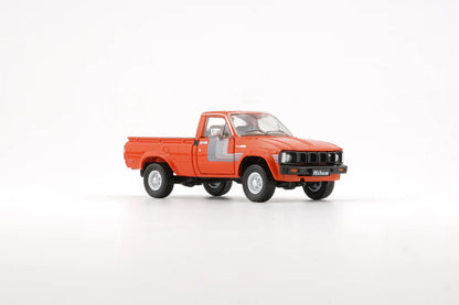 BM CREATIONS 1/64 - 1980 Toyota Hilux (RHD) - Orange - 64B0265