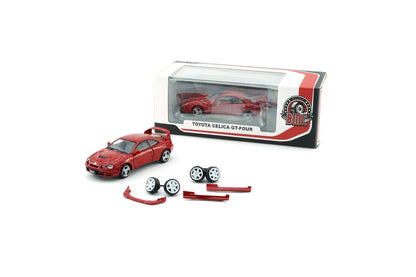 BM CREATIONS 1/64 - Toyota Celica GT Four - RED (LHD) - 64B0418