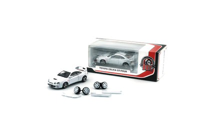 BM CREATIONS 1/64 - Toyota Celica GT Four - White (LHD) - 64B0420