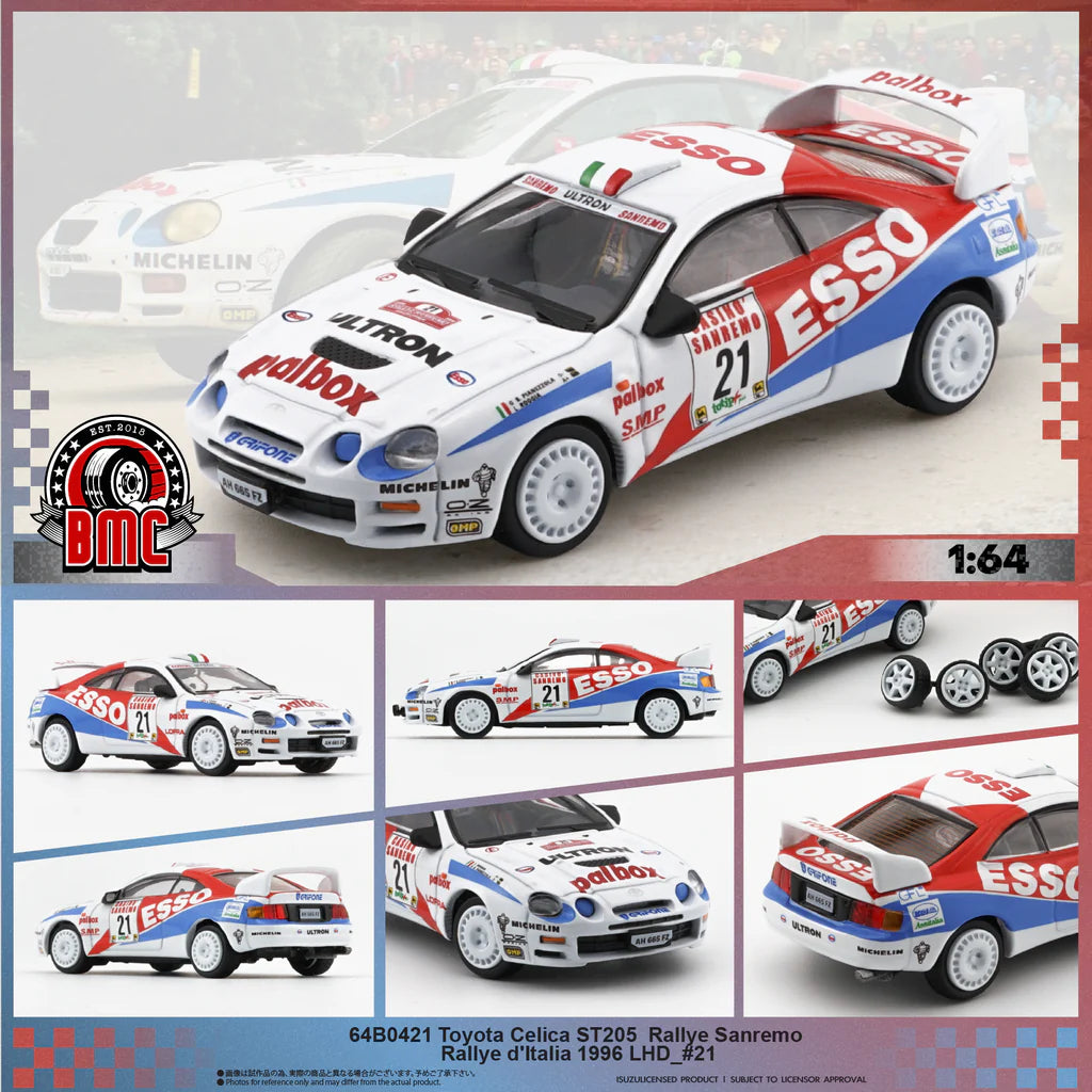 BM CREATIONS 1/64 - Toyota Celica ST205 LHD 