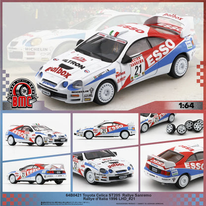 BM CREATIONS 1/64 - Toyota Celica ST205 LHD 
