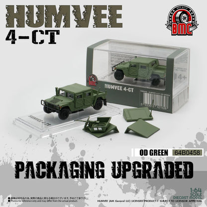 BM CREATIONS 1/64 - HUMVEE 4-CT - &quot;OD Green&quot; - 64B0458
