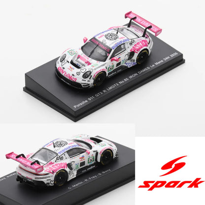 Spark 1:64 - Porsche 911 GT3 R LMGT3 No.85 "Iron Dames" Le Mans 24H 2025 C. Martin - R. Frey - S. Bovy - 64S076
