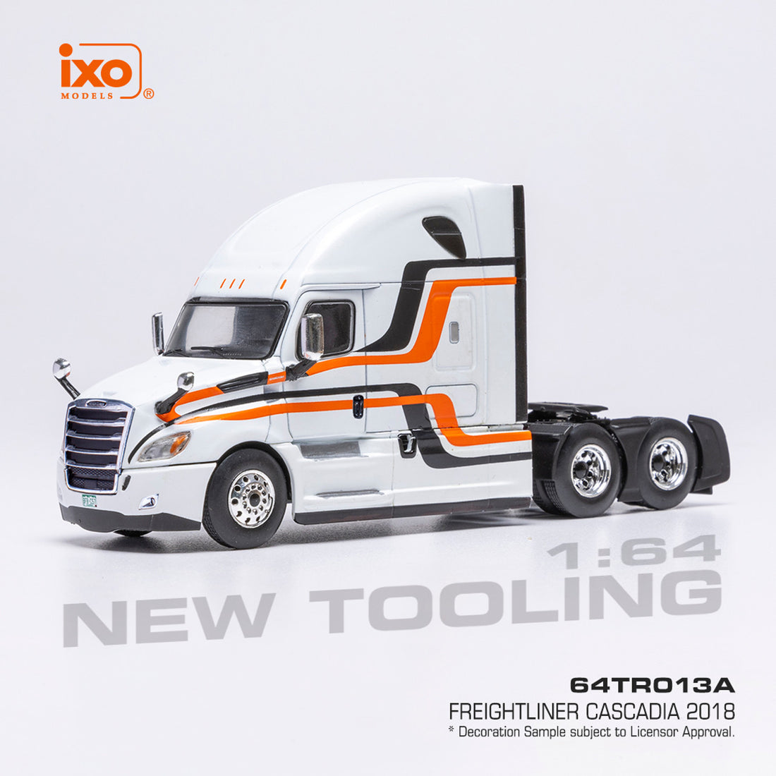2018 Freightliner Cascadia - White (1:64)
