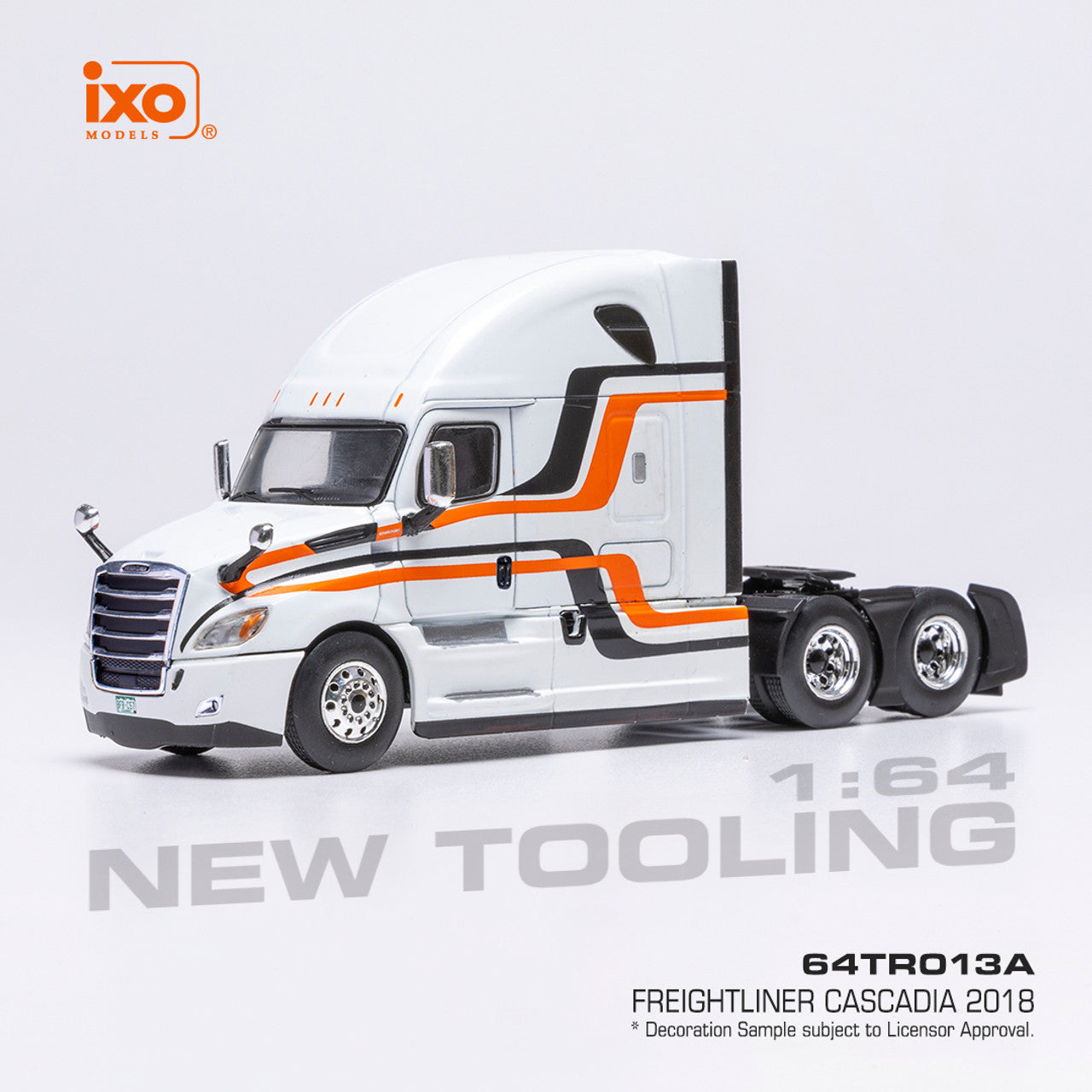 2018 Freightliner Cascadia - White (1:64)
