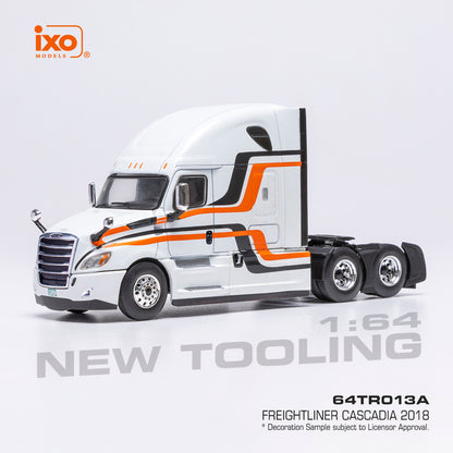 2018 Freightliner Cascadia - White (1:64)