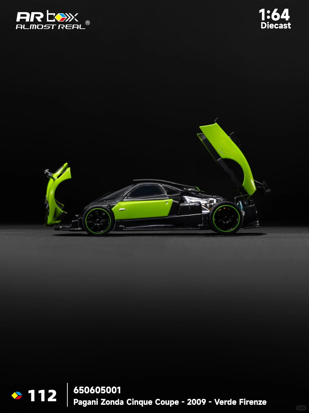 (PRE-ORDER 2027) Almost Real 1:64 Pagani Zonda Cinque Coupé 2009 