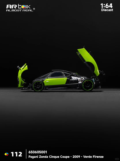 (PRE-ORDER 2027) Almost Real 1:64 Pagani Zonda Cinque Coupé 2009 