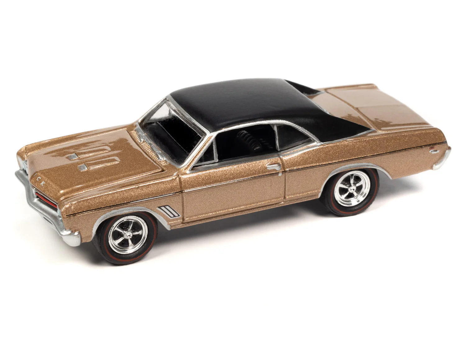 1967 Buick GS 400 (Gold Mist Poly w/Flat Black Roof)
