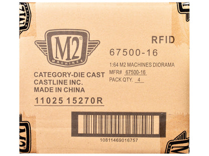 M2 Machines 1:64 Diorama 2025 Release 16 Assortment (67500-16)