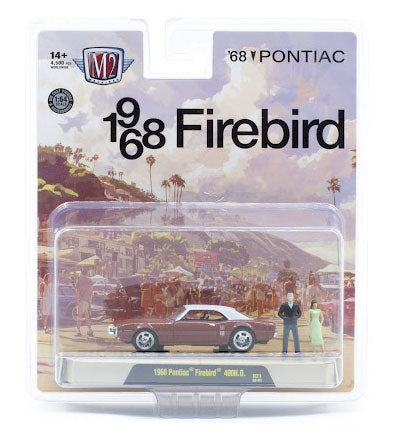 M2 Machines 1:64 1968 Pontiac Firebird 400 H.O. – Diorama 2026 Release 21 – 67500-21-B