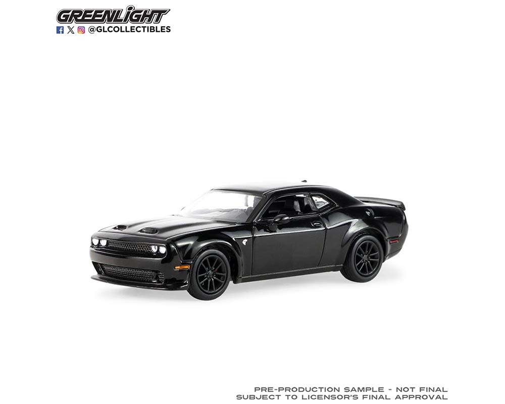 GreenLight 1:64 Auto Mall Series 8 2026 – 2023 Dodge Challenger SRT Hellcat Widebody – Black – Limited Edition GL68080-B