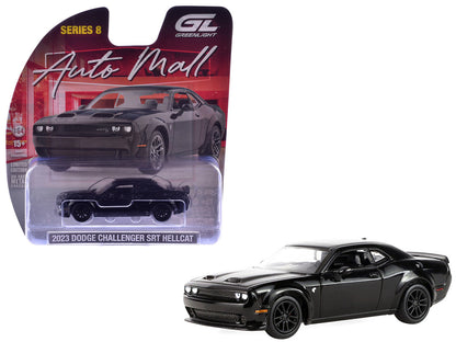GreenLight 1:64 Auto Mall Série 8 2026 – Dodge Challenger SRT Hellcat Widebody 2023 – Noir – Édition limitée GL68080-B