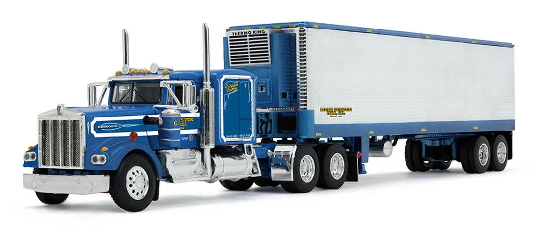 Western Distributing "Crippled Cowboy" Kenworth W900A with 60" Flat Top Sleeper &amp; 40&