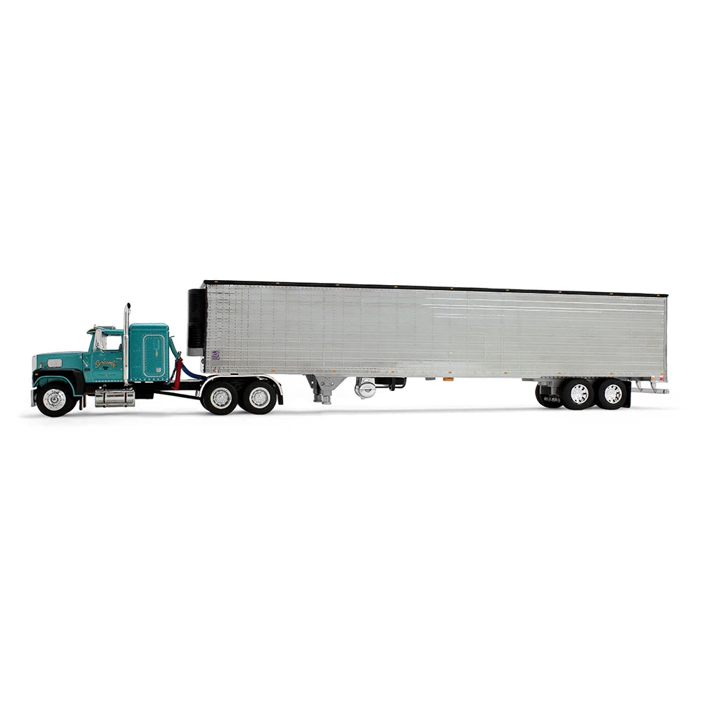 First Gear 1:64 Red’s Favorites – Ford LTL 9000 Tom Sercombe avec cabine couchette 48 po et remorque frigorifique 53 pi – 69-2352
