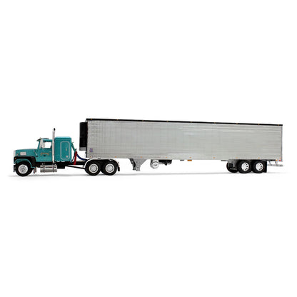 First Gear 1:64 Red’s Favorites – Ford LTL 9000 Tom Sercombe avec cabine couchette 48 po et remorque frigorifique 53 pi – 69-2352