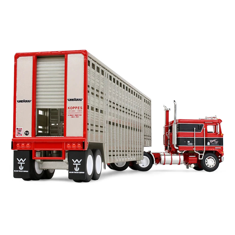 DCP by First Gear 1:64-Koppes Truck Line Kenworth K100 COE Flat Top &amp; 45&