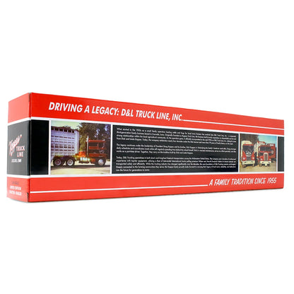 DCP by First Gear 1:64-Koppes Truck Line Kenworth K100 COE Flat Top &amp; 45&